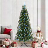 vidaXL Kunstkerstboom met 150 LED met standaard Groen 120 cm PE en PVC