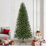 vidaXL Kunstkerstboom met 150 LED met standaard Groen 120 cm PE en PVC