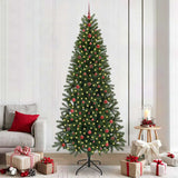 vidaXL Kunstkerstboom met 150 LED met standaard Groen 120 cm PE en PVC