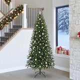 vidaXL Kunstkerstboom met 150 LED met standaard Groen 120 cm PE en PVC