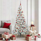 vidaXL Kunstmatige Hinged Kerstboom met 150 LED Groen 120 cm PE en PVC