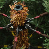 vidaXL Kunstkerstboom met 150 LED met standaard Groen 150 cm PE en PVC