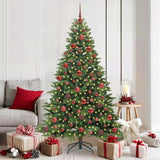 vidaXL Kunstkerstboom met 150 LED met standaard Groen 150 cm PE en PVC