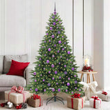 vidaXL Kunstkerstboom met 150 LED met standaard Groen 150 cm PE en PVC