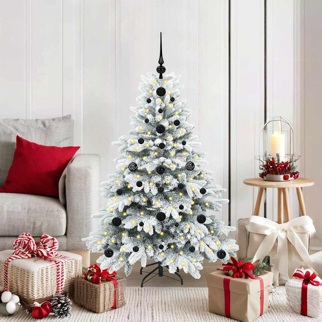 vidaXL Kunstkerstboom met 150 LED met standaard Groen 150 cm PE en PVC