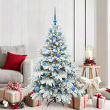 vidaXL Kunstkerstboom met 150 LED met standaard Groen 150 cm PE en PVC