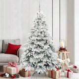 vidaXL Kunstkerstboom met 150 LED met standaard Groen 150 cm PE en PVC
