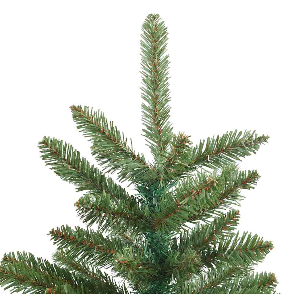 vidaXL Kunstmatige Hinged Kerstboom Groen 150 cm PVC en Staal