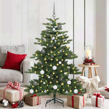 vidaXL Kunstmatige Hinged Kerstboom Groen 150 cm PVC en Staal