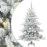 vidaXL Kunstmatige Hinged Kerstboom Groen 150 cm PVC en Staal