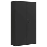 vidaXL Archiefkast 105x40x180 cm staal wit