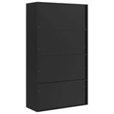 vidaXL Archiefkast 105x40x180 cm staal wit