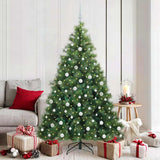 vidaXL Kunstkerstboom met 150 LED met standaard Groen 120 cm PE en PVC