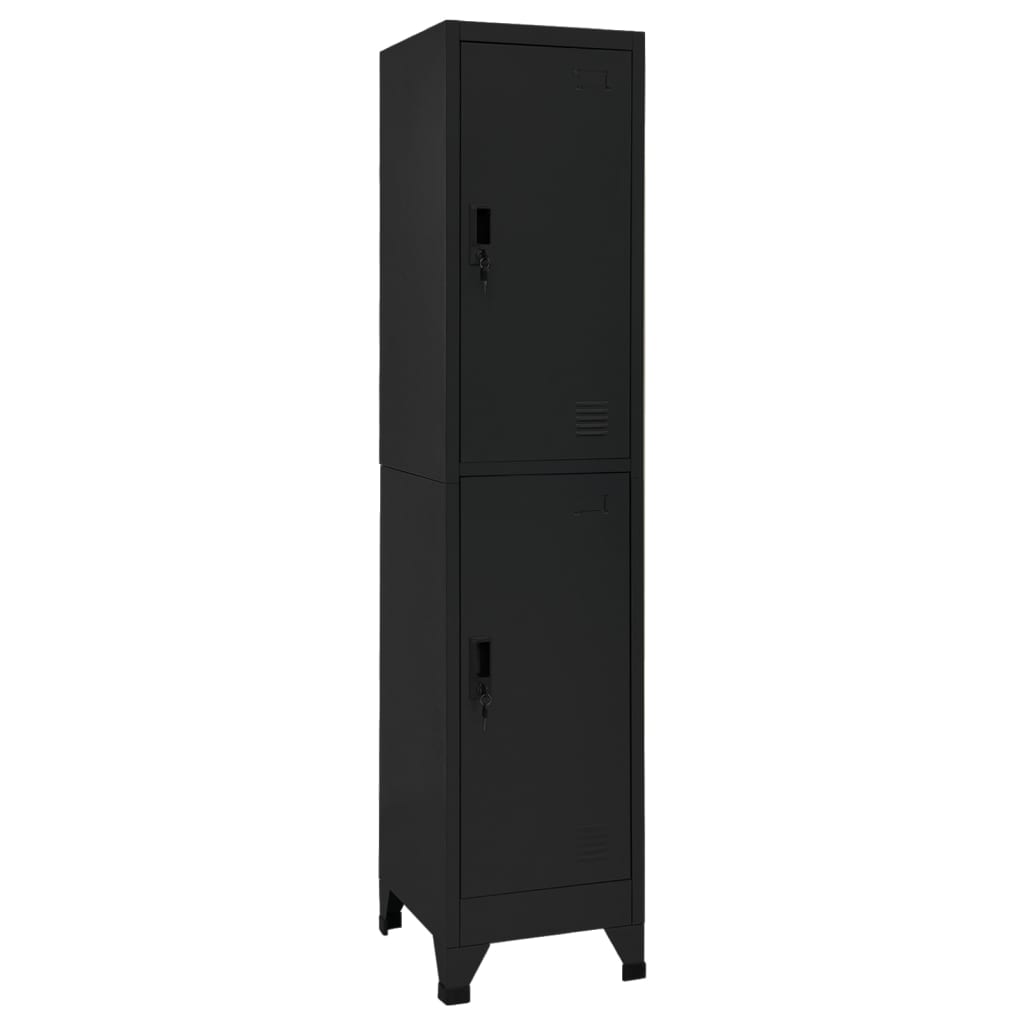 vidaXL Locker 38x45x180 cm