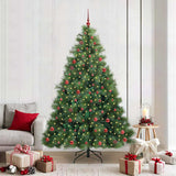 vidaXL Kunstkerstboom met 150 LED met standaard Groen 120 cm PE en PVC