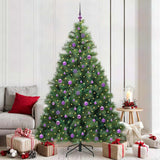 vidaXL Kunstkerstboom met 150 LED met standaard Groen 120 cm PE en PVC