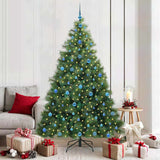 vidaXL Kunstkerstboom met 150 LED met standaard Groen 120 cm PE en PVC