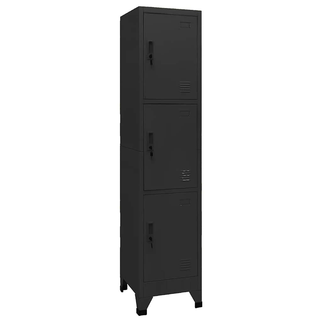 vidaXL Locker 38x45x180 cm