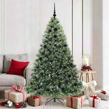 vidaXL Kunstkerstboom met 150 LED met standaard Groen 120 cm PE en PVC