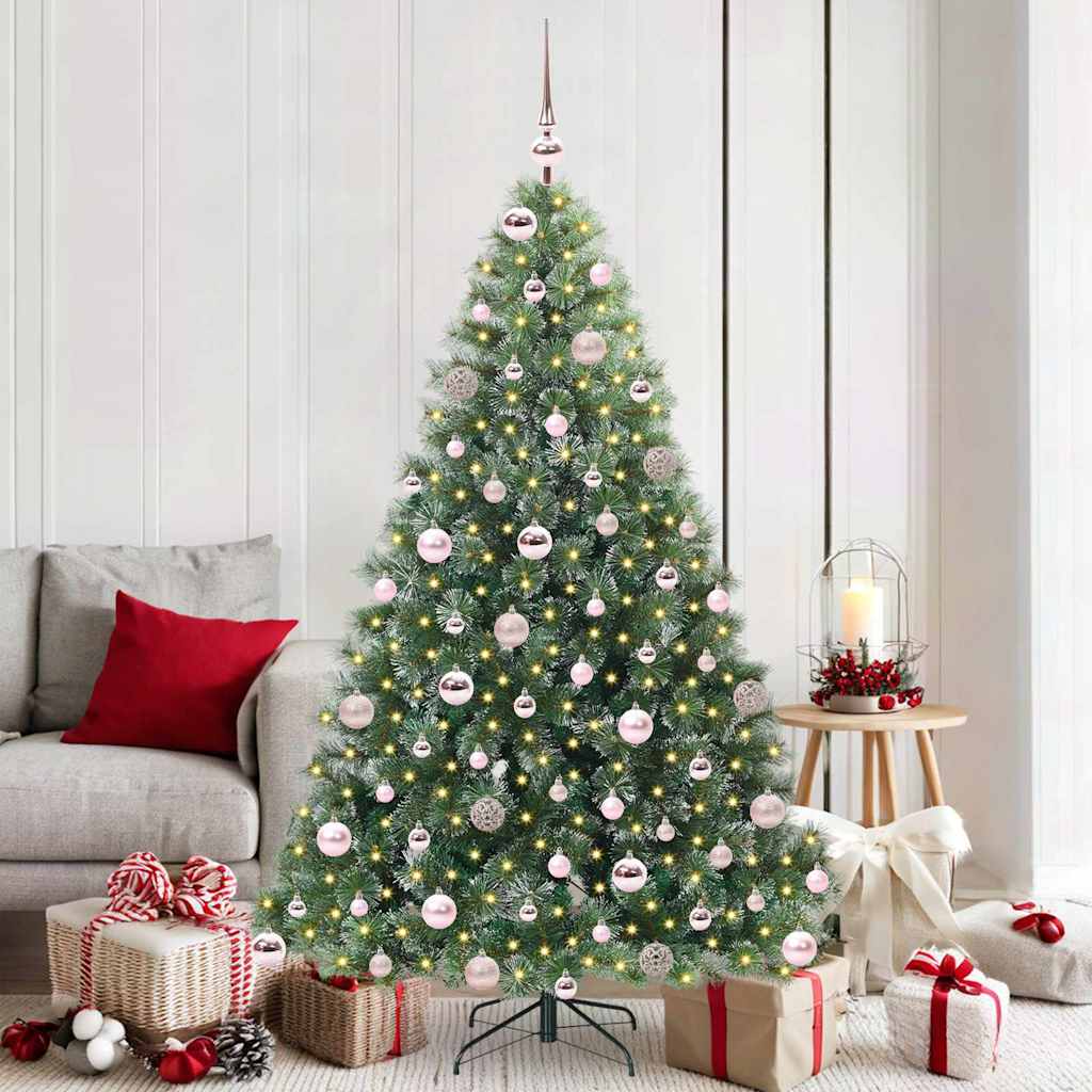 vidaXL Kunstkerstboom met 150 LED met standaard Groen 120 cm PE en PVC