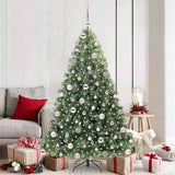 vidaXL Kunstkerstboom met 150 LED met standaard Groen 120 cm PE en PVC