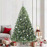 vidaXL Kunstkerstboom met 150 LED met standaard Groen 120 cm PE en PVC