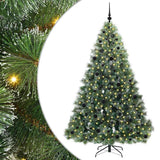 vidaXL Kunstkerstboom met 150 LED met standaard Groen 120 cm PE en PVC