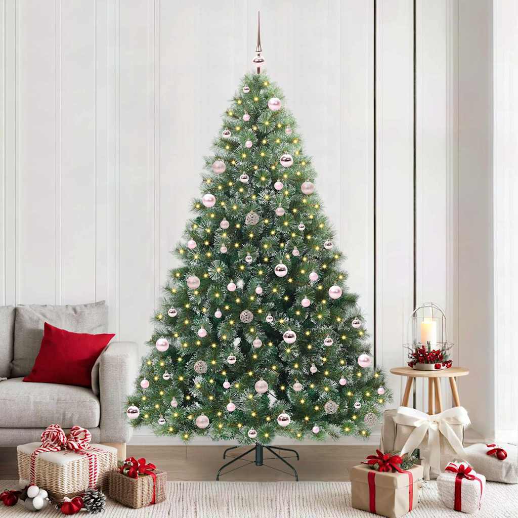 vidaXL Kunstkerstboom met 150 LED met standaard Groen 120 cm PE en PVC