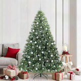 vidaXL Kunstkerstboom met 150 LED met standaard Groen 120 cm PE en PVC