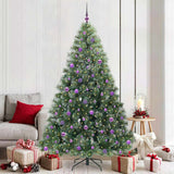vidaXL Kunstkerstboom met 150 LED met standaard Groen 120 cm PE en PVC