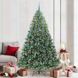 vidaXL Kunstkerstboom met 150 LED met standaard Groen 120 cm PE en PVC