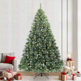 vidaXL Kunstkerstboom met 150 LED met standaard Groen 120 cm PE en PVC
