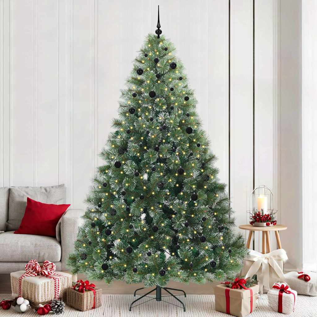 vidaXL Kunstkerstboom met 150 LED met standaard Groen 120 cm PE en PVC