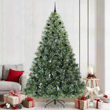 vidaXL Kunstkerstboom met 150 LED met standaard Groen 120 cm PE en PVC