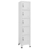 vidaXL Locker 38x45x180 cm