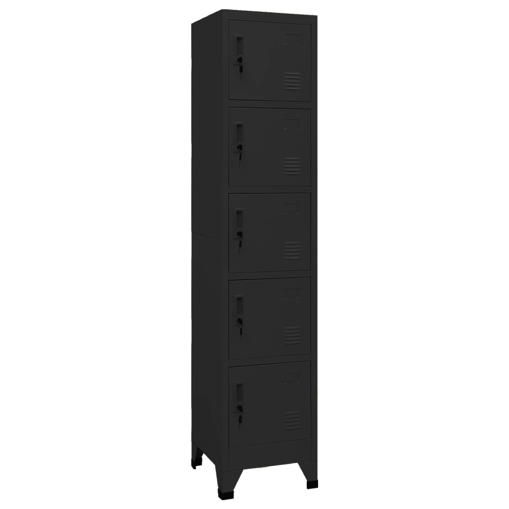 vidaXL Locker 38x45x180 cm