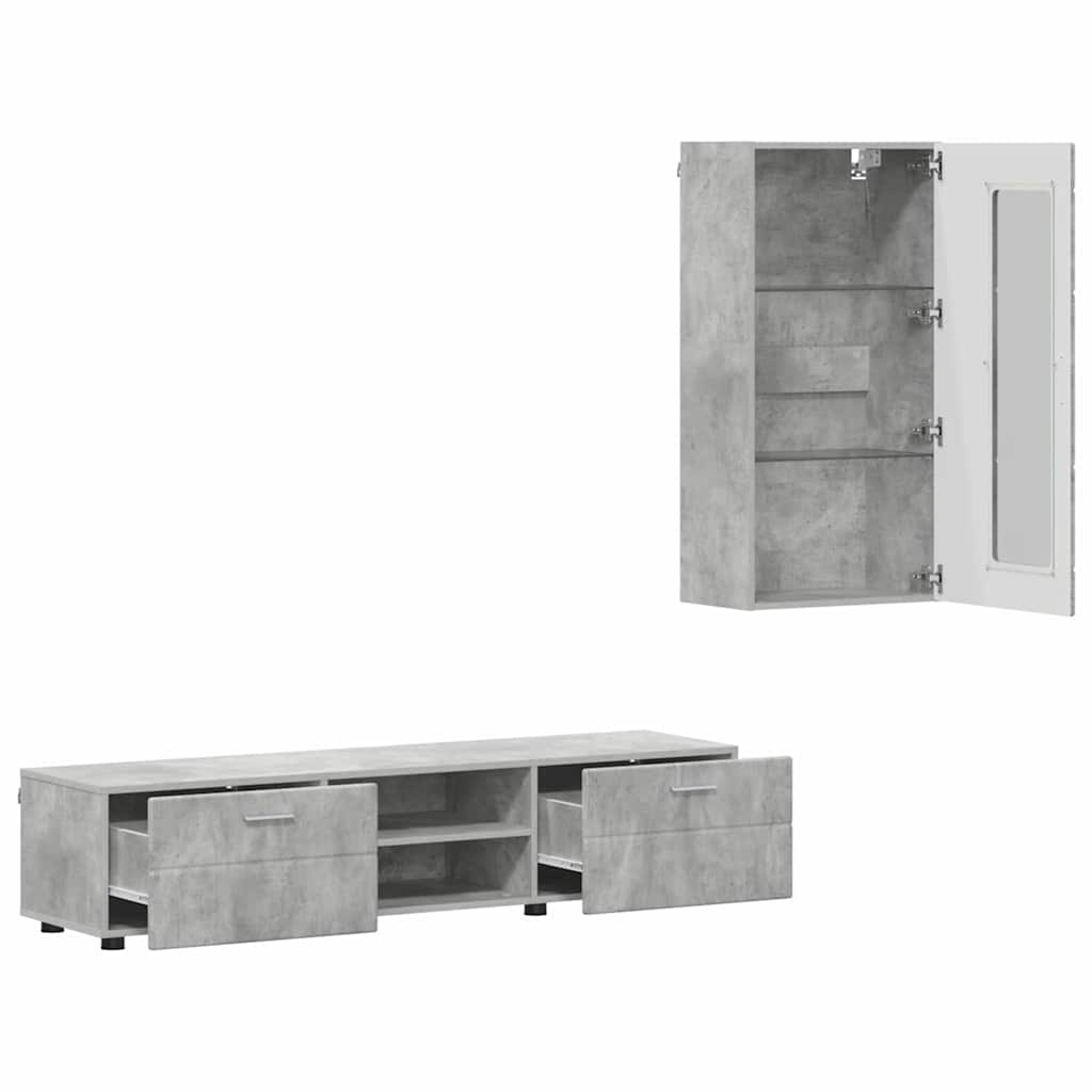 vidaXL Highboard met plank FLORIN Wit 60 x 35 x 182 cm Bewerkt hout