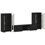vidaXL Highboard met plank FLORIN Wit 60 x 35 x 182 cm Bewerkt hout