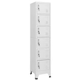 vidaXL Locker 38x45x180 cm