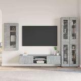 vidaXL Highboard met plank FLORIN Wit 60 x 35 x 182 cm Bewerkt hout