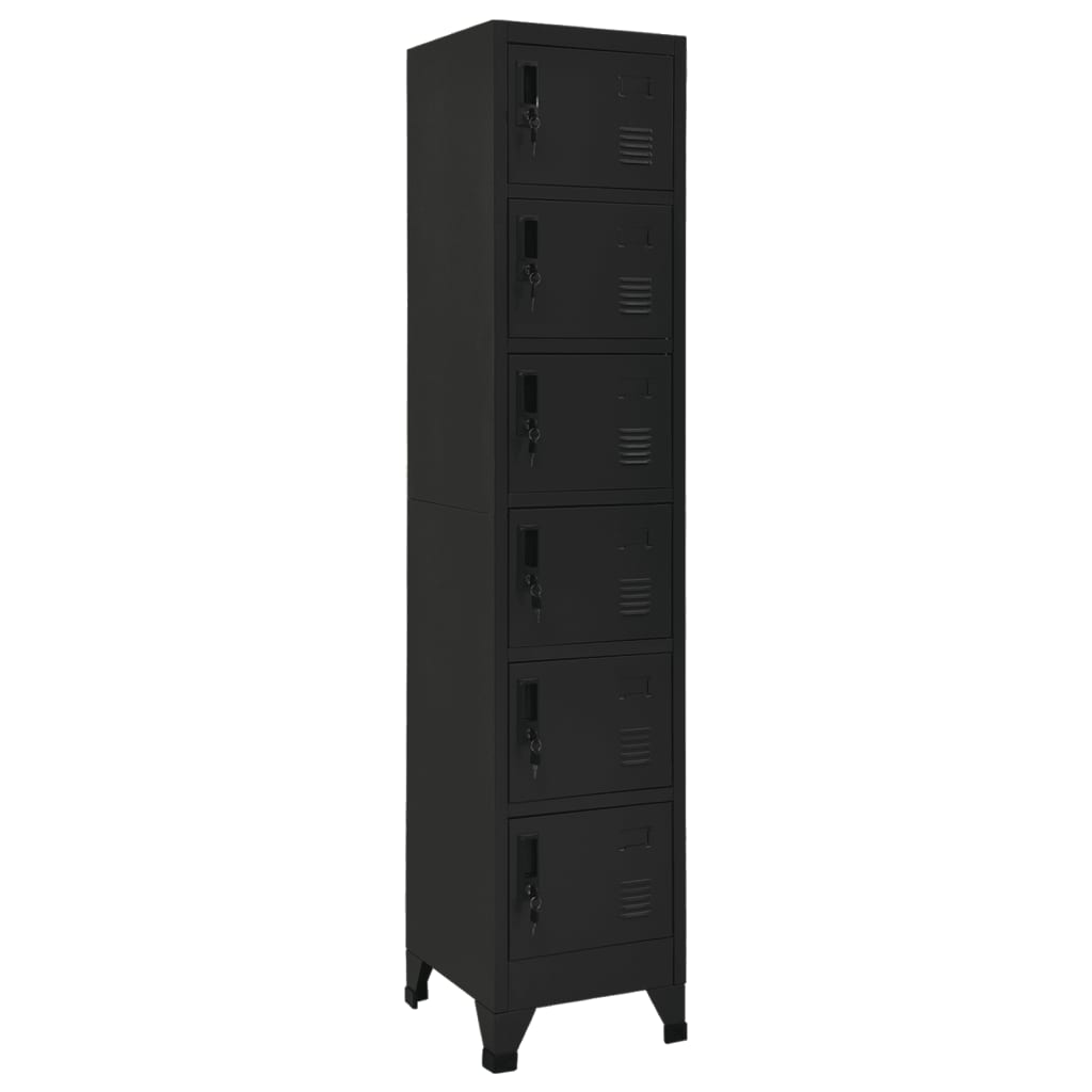 vidaXL Locker 38x45x180 cm