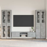 vidaXL Highboard met plank FLORIN Wit 60 x 35 x 182 cm Bewerkt hout
