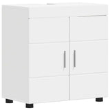 vidaXL Badkamermeubel Set TULUM 2 pcs Wit 60 x 34 x 63 cm Bewerkt hout