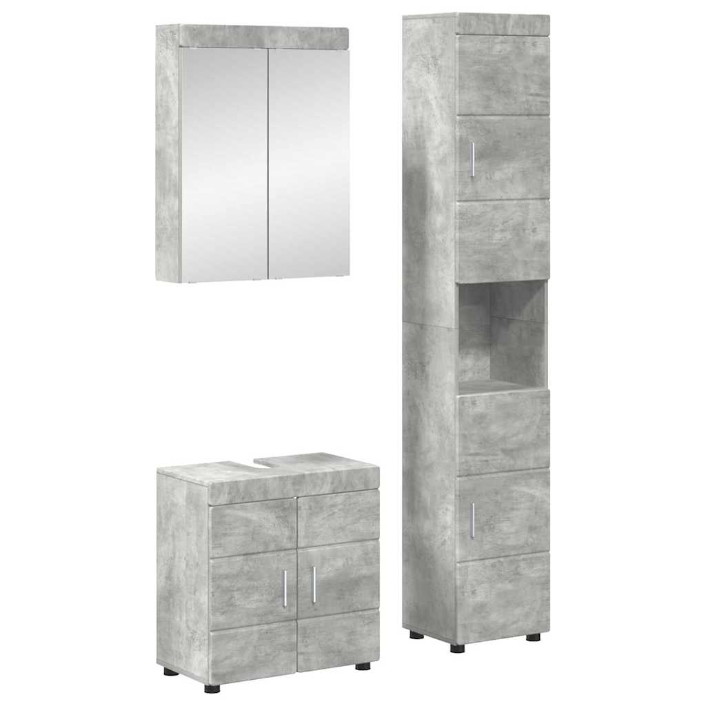 vidaXL Badkamermeubel Set TULUM 2 pcs Wit 60 x 34 x 63 cm Bewerkt hout