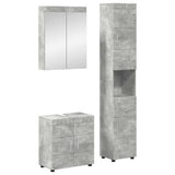 vidaXL Badkamermeubel Set TULUM 2 pcs Wit 60 x 34 x 63 cm Bewerkt hout