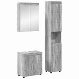 vidaXL Badkamermeubel Set TULUM 2 pcs Wit 60 x 34 x 63 cm Bewerkt hout