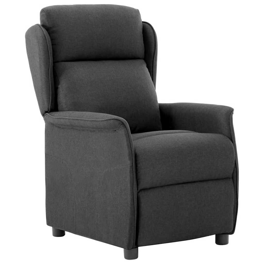 vidaXL Ligstoel Lichtgrijs 66,5 x 94 x 101,5 cm Polyester