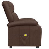 vidaXL Massagestoel kunstleer zwart