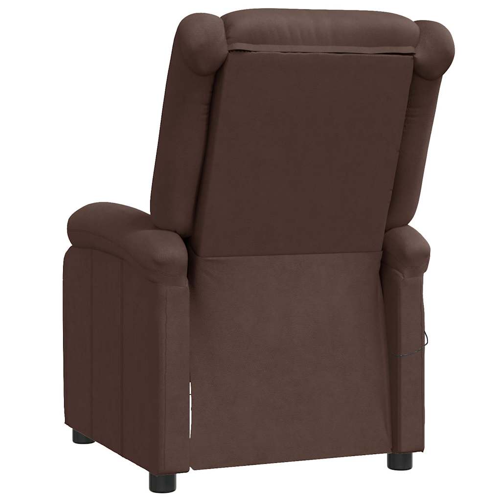 vidaXL Massagestoel kunstleer zwart