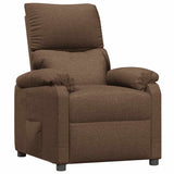 vidaXL Recliner fabric cream